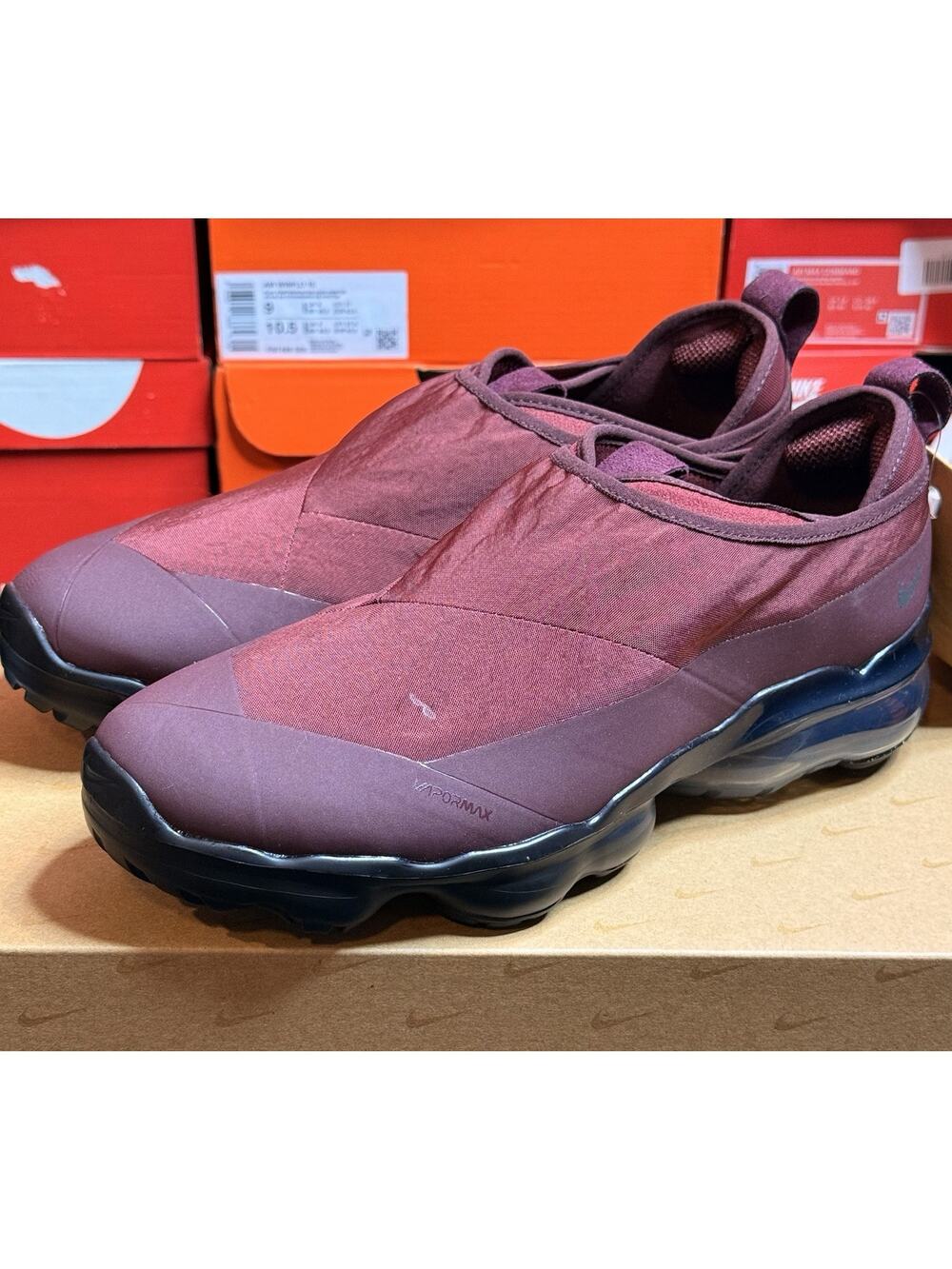 Nike Air VaporMax Moc Roam Dark Team Red Black Men 7.5 Women 9 (122)